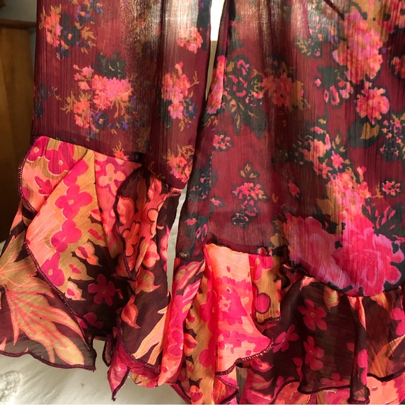 NWT Free People Magic Hour Wrap Top XS - Picture 9 of 12